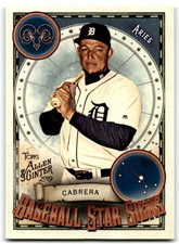 Miguel Cabrera 2019 Topps Allen & Ginter Baseball Star Signs #BSS-9 Detroit