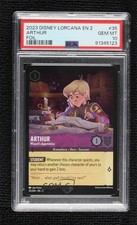 2023 Disney Lorcana - Rise of the Floodborn 2 Foil Arthur Wizard's Apprentice