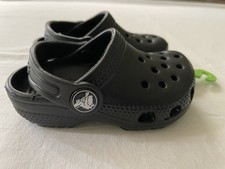 Crocs Toddler Classic Clog In Black Size 5