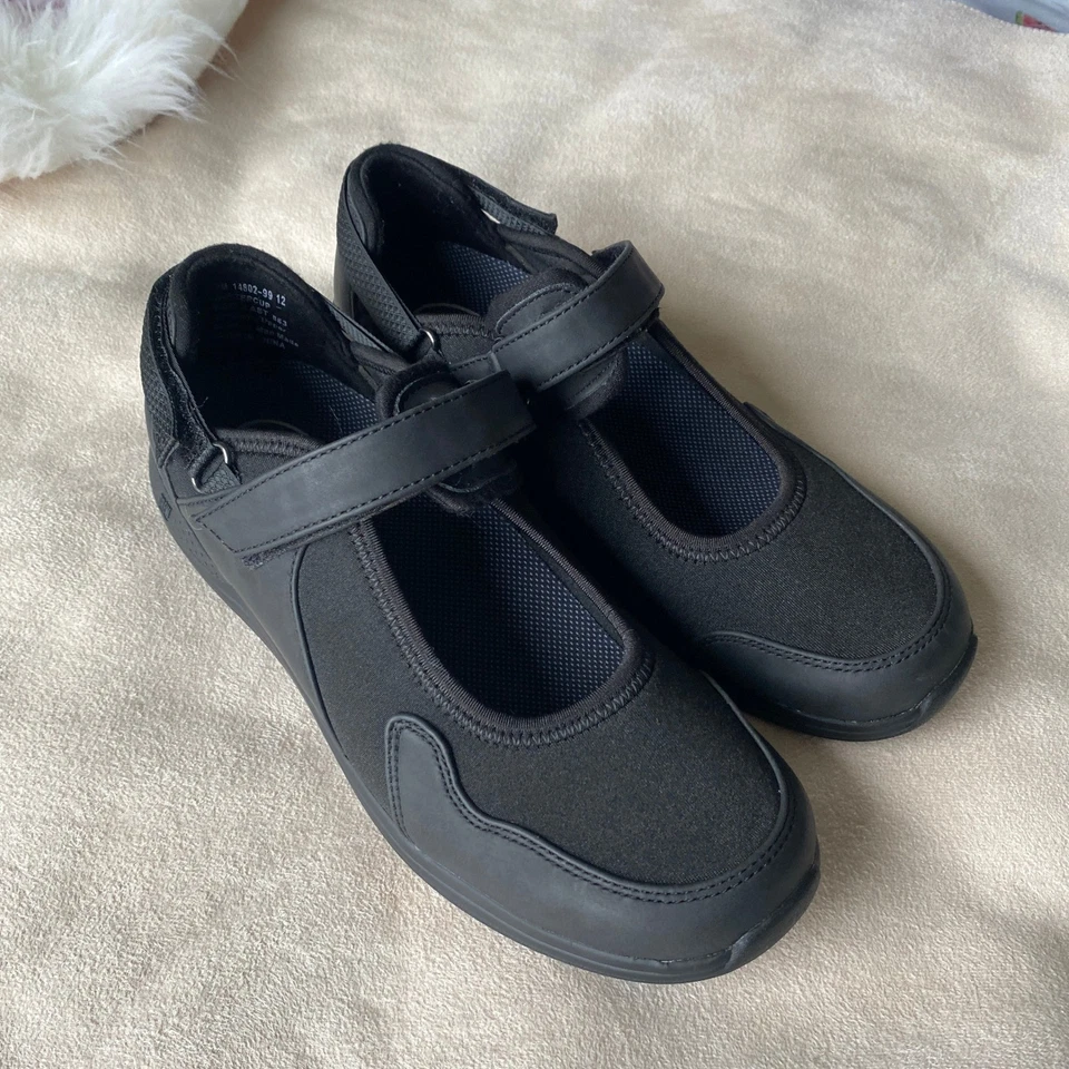 NUEVO Drew Talla 7M Negro Buttercup Mary Jane Zapatos Atléticos para Caminar Deportivos Foto 4 de 4