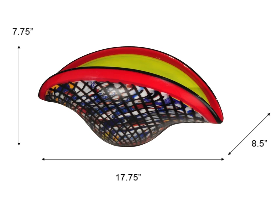 AV12153 Fasoni Favrile Vase, Multicolor - Image 3 of 3