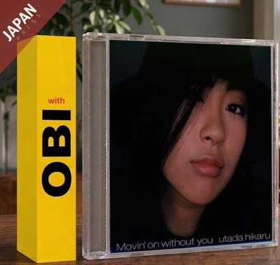 Hikaru Utada - Movin on without you w/OBI CD Japan Import J-Pop