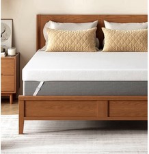 For College dorm: Twin XL Cooling Gel Memory Foam Mattress Topper