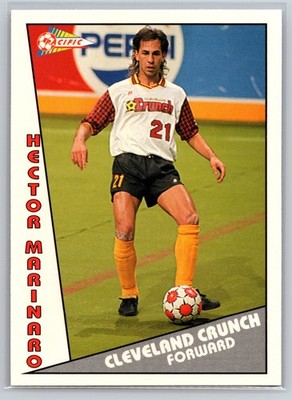 1992 Pacific MSL Soccer Hector Marinaro #135 Cleveland Crunch