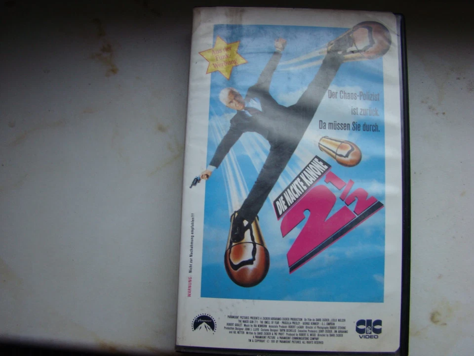VHS  Die nackte Kanone 2 1/2  aus der Funk Werbung Sammlungsauflösung - Bild 2 von 4