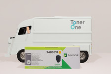 Original Lexmark 24B6518 Yellow Toner Cartridge 10000 Pages - 24B6518