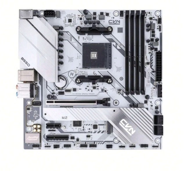 COLORFUL CVN B550M GAMING FROZEN V15, B550 Chipset MATX PC Motherboard - Image 4 of 4