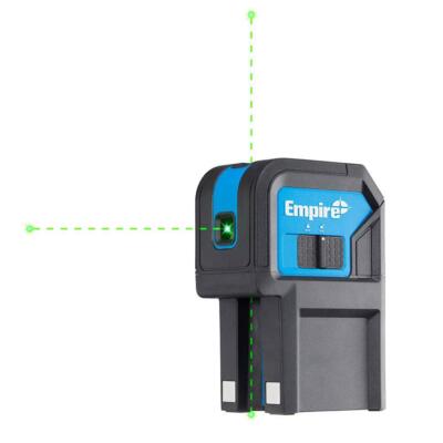 Empire 3 Point Laser Level Green 125 ft Self Leveling Magnetic Wall Compact Tool