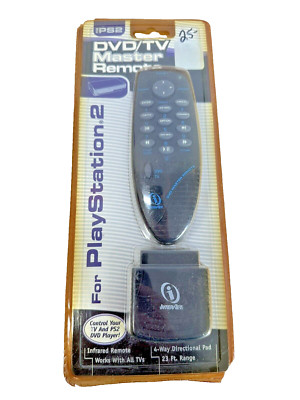 Interact  DVD / TV Infrared Wireless  Master Remote for Playstation 2 PS2
