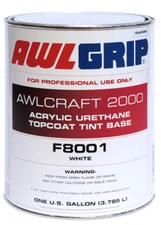 Awlgrip F8001 AwlCraft 2000 Acrylic Urethane Topcoat Color Base White 1 Gallon