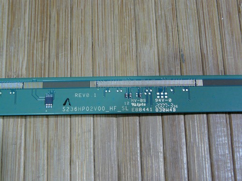 MSI OPTIX G24C4 23,6" FULLHD FREESYNC PC MONITOR PARTS: LED EXCITER SLAVE BOARD - Imagen 2 de 3