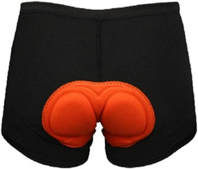 Pantalones cortos acolchados transpirables 3D para mujeres hombres para bicicleta ciclismo bicicleta ropa interior pantalones suaves Foto 4 de 4