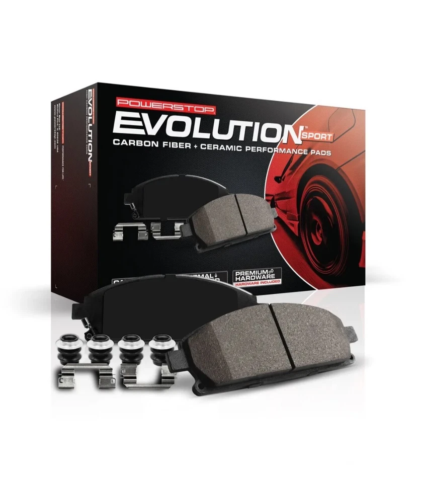 Juego de pastillas de freno Powerstop Z23-1178 juego de 2 ruedas sedán delantero para Lexus IS250 06-15 Foto 2 de 4