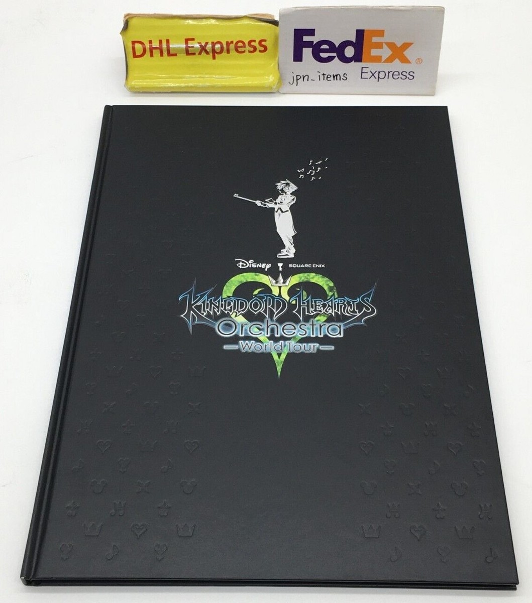SQUARE ENIX - KINGDOM HEARTS オーケストラ パンフレット CD未開封 Kingdom Hearts Orchestra World Tour 2017 Book Japanese