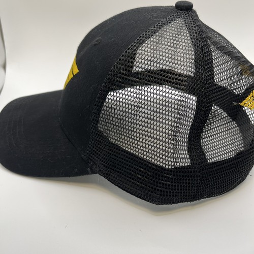 Gorra America Negra Monroe Truckers Gorra Oro Bordada A Presión Trasera Nueva Sin Etiquetas - Imagen 4 de 6