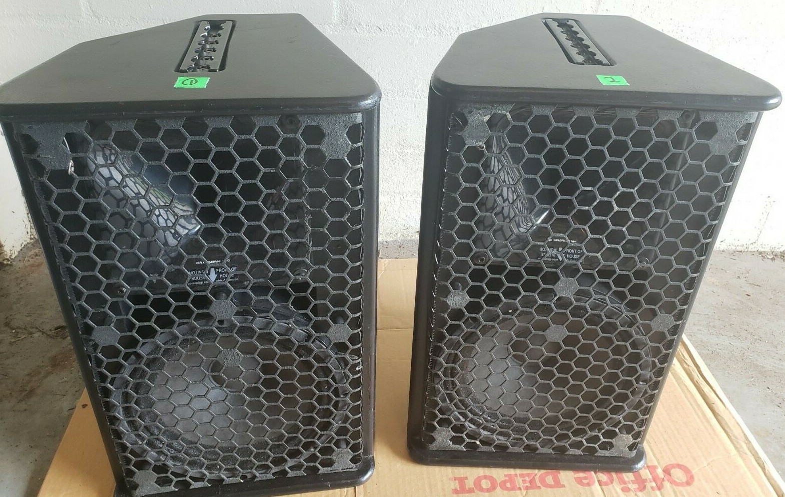 radio shack 15 inch pa speaker