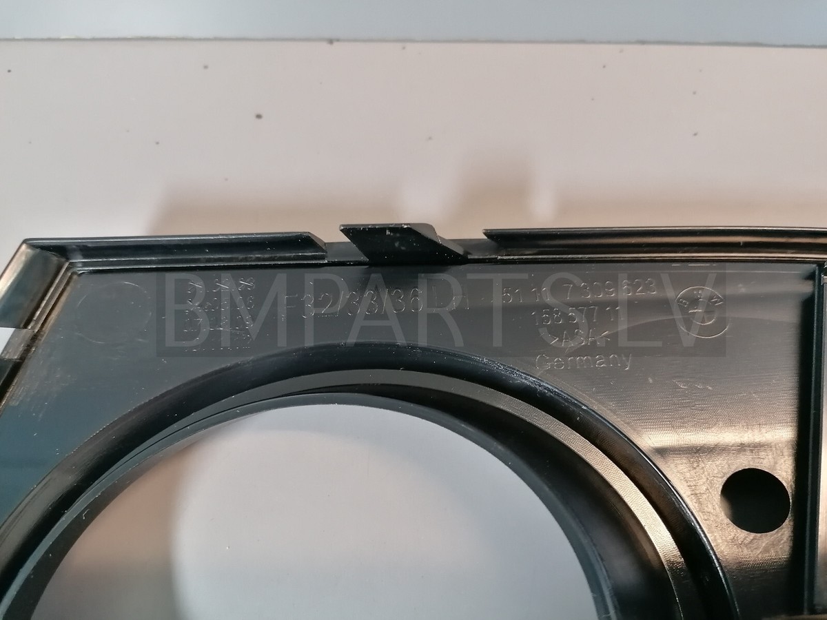 NEW GENUINE BMW F32 F33 F36 BUMPER CLOSED GRID FRONT LEFT LUXURY 