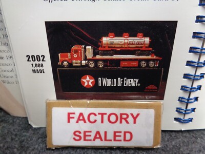Taylor made TEXACO flatbed 3 Dome tanker train Rail Car TMT 1:32 Scale