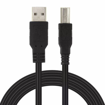 6ft USB CABLE FOR CANON PIXMA TS205 TS302 TS3129 TS3322 TS8320