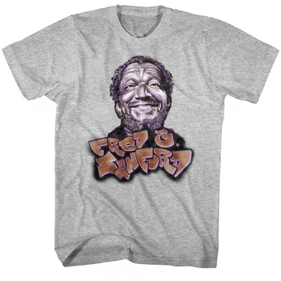 Redd Foxx - Sanford Graffiti - Kurzärmelig - Heather - Erwachsene - T-Shirt