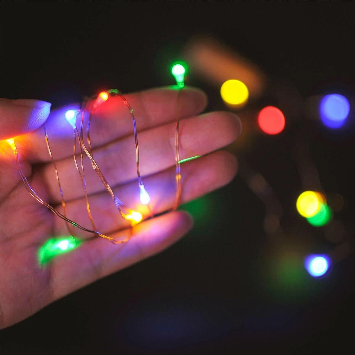 Small led sale lights for bottles