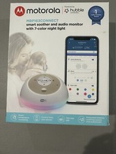 Motorola MBP163Connect Smart Soother Baby Monitor  7 Color Night Light - Hubble