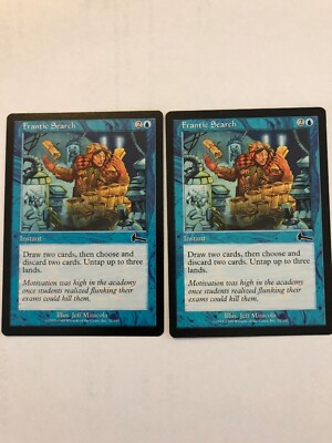 Frantic Search, Urza's Legacy, MTG, -(2) Cards