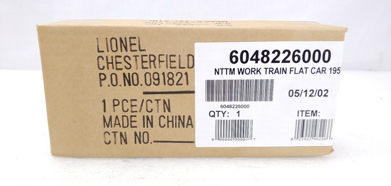 Click here to see eBay Auction