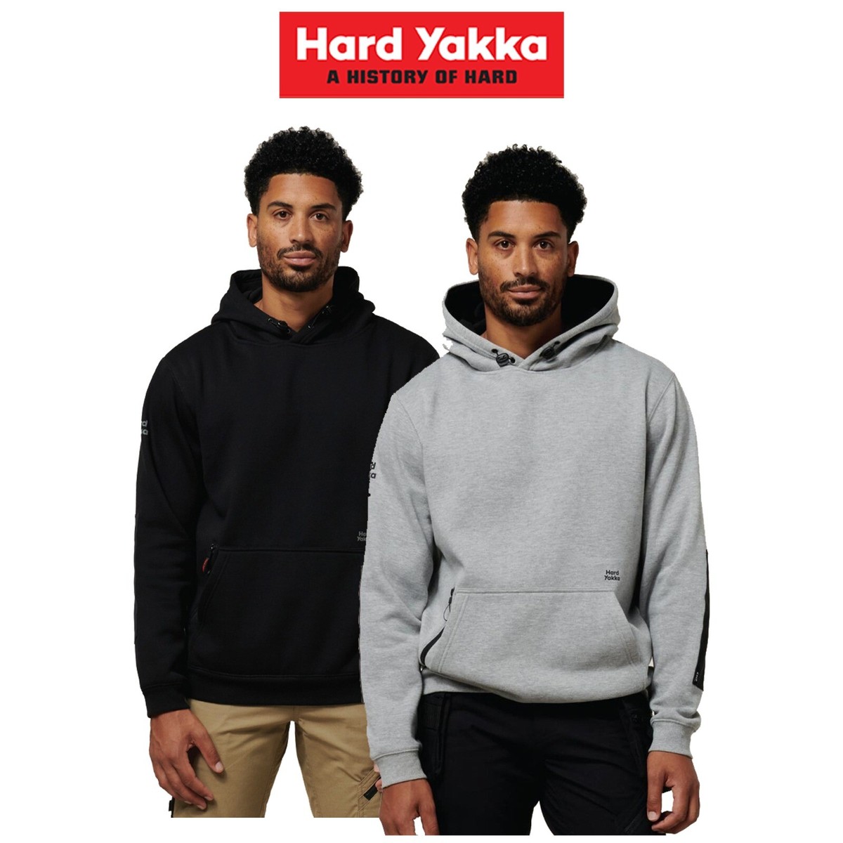 hard yakka work hoodie