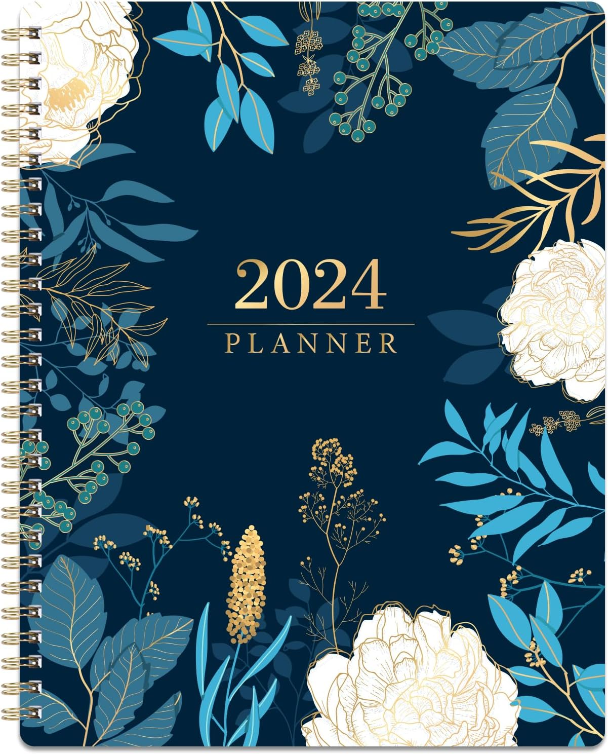 PLANNER 2024 - JAN 2024 - DEC 2024, WEEKLY AND MONTHLY PLANNER, 8'' X 10''-image