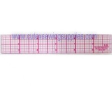 Westcott C-Thru 6" Clear Plastic Graph Beveled Ruler B-50