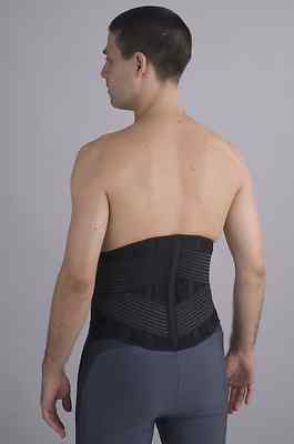 Centron Industrial Strength Lumbar Support With Adjustable Straps (LUS06AKN)