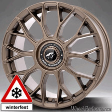 18 Zoll DX10 Felgen 8x18 5x120 ET30 in matt bronze für BMW