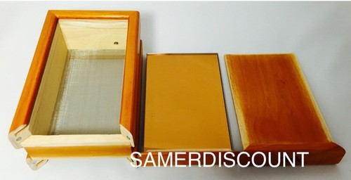 AGITADOR DE MADERA POLEN DODO / TAMIZADOR / / CAJA 8 X 5 X 4 - Imagen 5 de 5