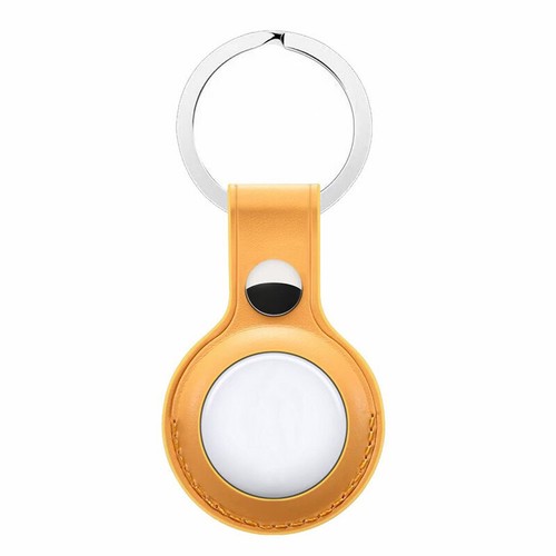 AirTag Case For Apple Air Tag Cover Tracker PU LEATHER Car Key Chain Ring Holder - Zdjęcie 15 z 27