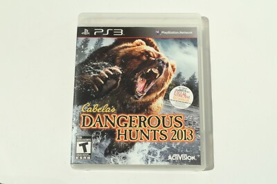 Cabela's Dangerous Hunts 2013 (PS3 / PlayStation 3) Complete with Manual 