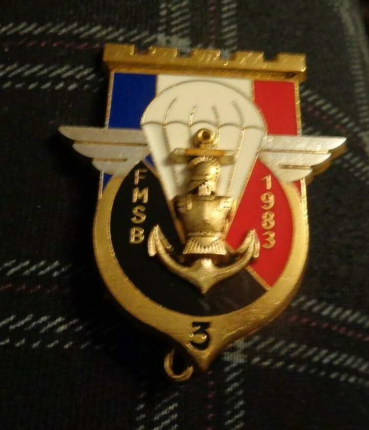 FRANCE, 17th RGP, 3RD BN,FMSB, 1983, LEBANON, , Airborne engineer