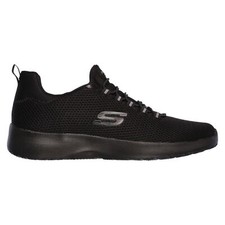 Skechers Dynamight Polyester Men's Black Trainers New