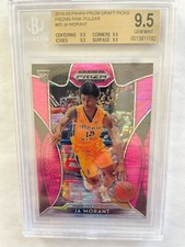 2019-20 Panini Prizm Draft Pick Prizm Pink Pulsar #65 Ja Morant BGS 9.5 Gem Mint