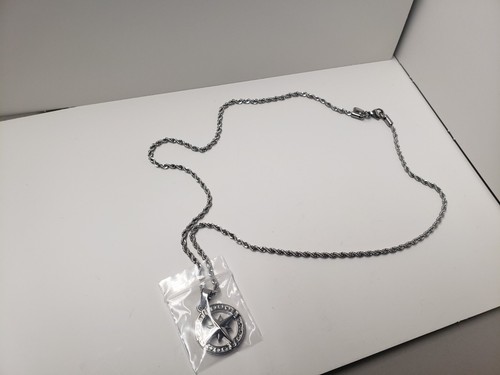 Craftd London Compass Pendant Necklace 