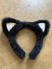 Girls Glitter Cat Costume Ears Halloween