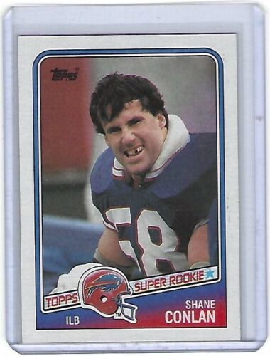 Shane Conlan 1988 Topps #232 Buffalo Bills Football NFL Super Rookie Card - Picture 1 of 3