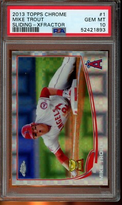 スポーツ選手 TOPPS Chrome 2024 Topps Chrome Tennis #1 Novak Djokovic PSA 10 GEM MINT