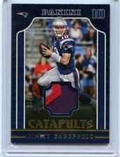 2016 Panini Catapults #17 Jimmy Garoppolo - Player Worn Material /25
