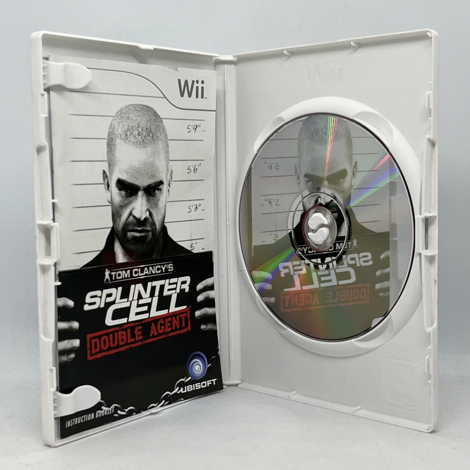 Tom Clancys Splinter Cell Double Agent Nintendo Wii Video Game Free Post PAL - Image 4 of 4