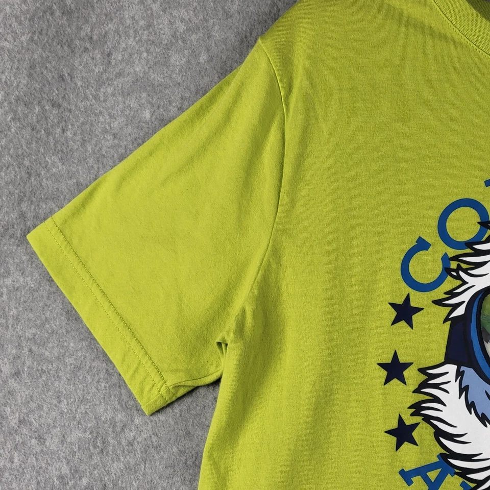 Converse Tshirt Kids Boys Sz XL Lime Twist Yeti Graphic Short Sleeve Crew Neck - Image 4 of 4