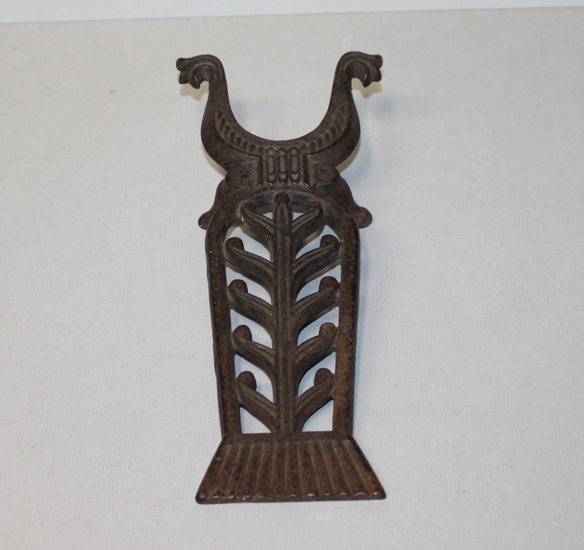 Antique boot jack cast best sale iron