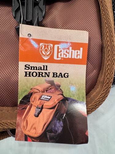 Cashel Small Horn Saddle Bag NWT Brown FE1 - Picture 4 of 12