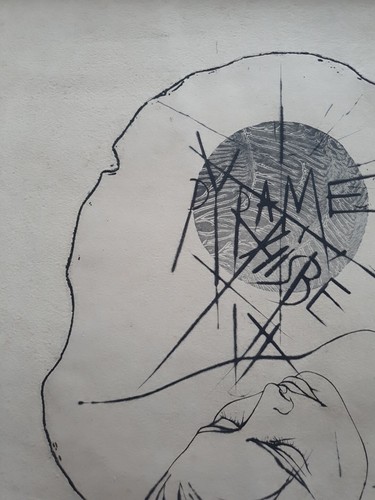 PIERRE-YVES TREMOIS - LES AMOUREUX : PYRAME ET THISBÉ, GRAVURE ORIGINALE SIGNÉE - Picture 2 of 7