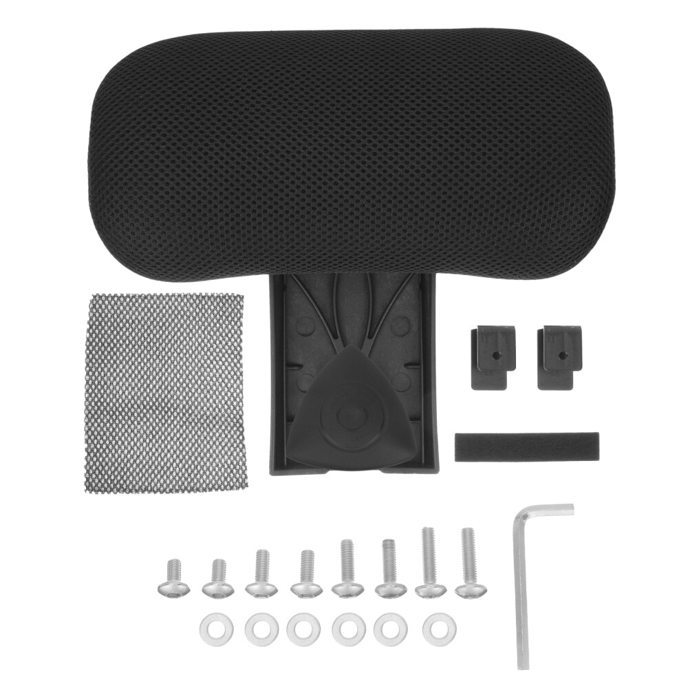 Computer Chair Upholstered Headrest Adjustable Headrest Office Chair